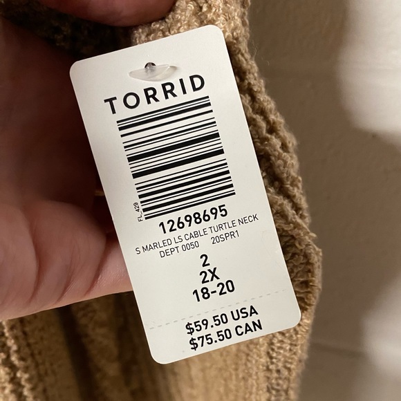 Torrid Turtleneck Sweater - Picture 3 of 3
